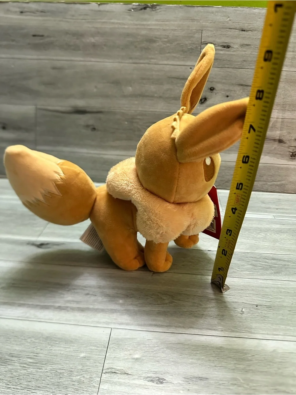 Nintendo Eevee Plush Toy - Light Brown and Cream Soft Plush